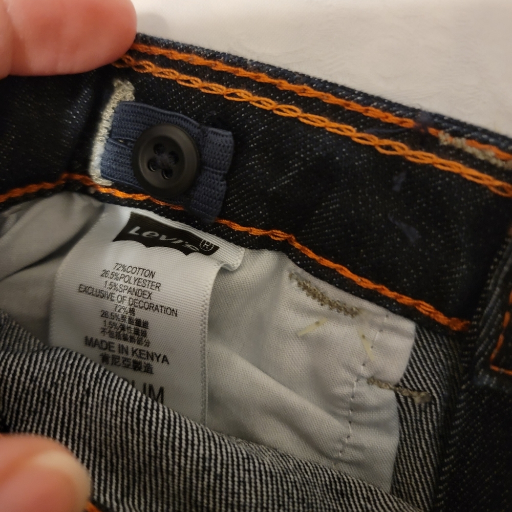 NWT Levi's Girl's 14 Slim Boot Cut Stretch Denim Jean - Picture 10 of 13